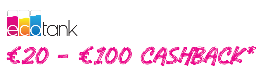 € 20 - € 100 CASHBACK