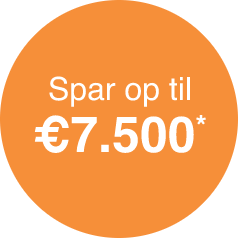 Save up to 7,500 €