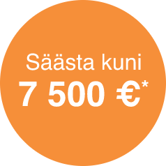 Save up to 7,500 €