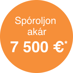 Save up to 7,500 €