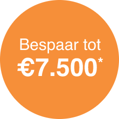 Save up to 7,500 €