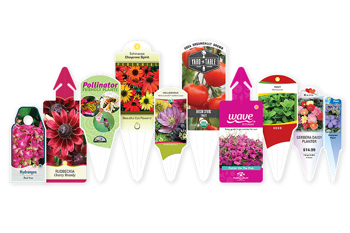 Durable, weather-resistant labels for the horticultural industry