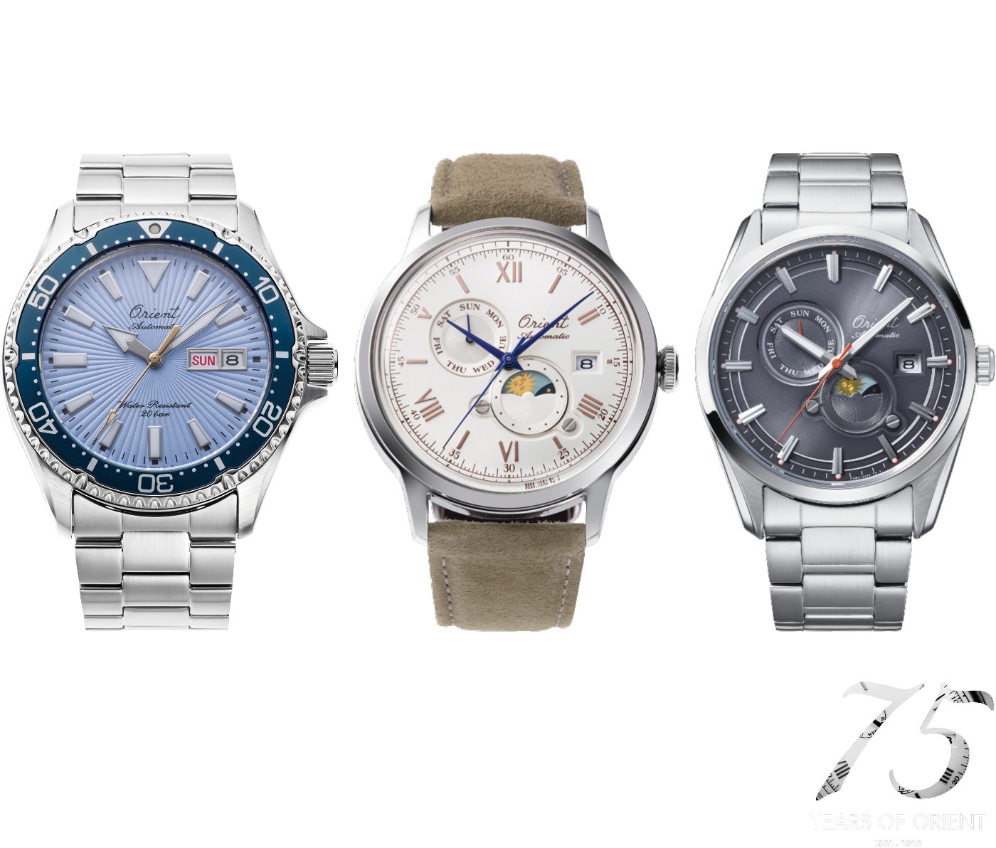 Orient 75th Anniversary Watches