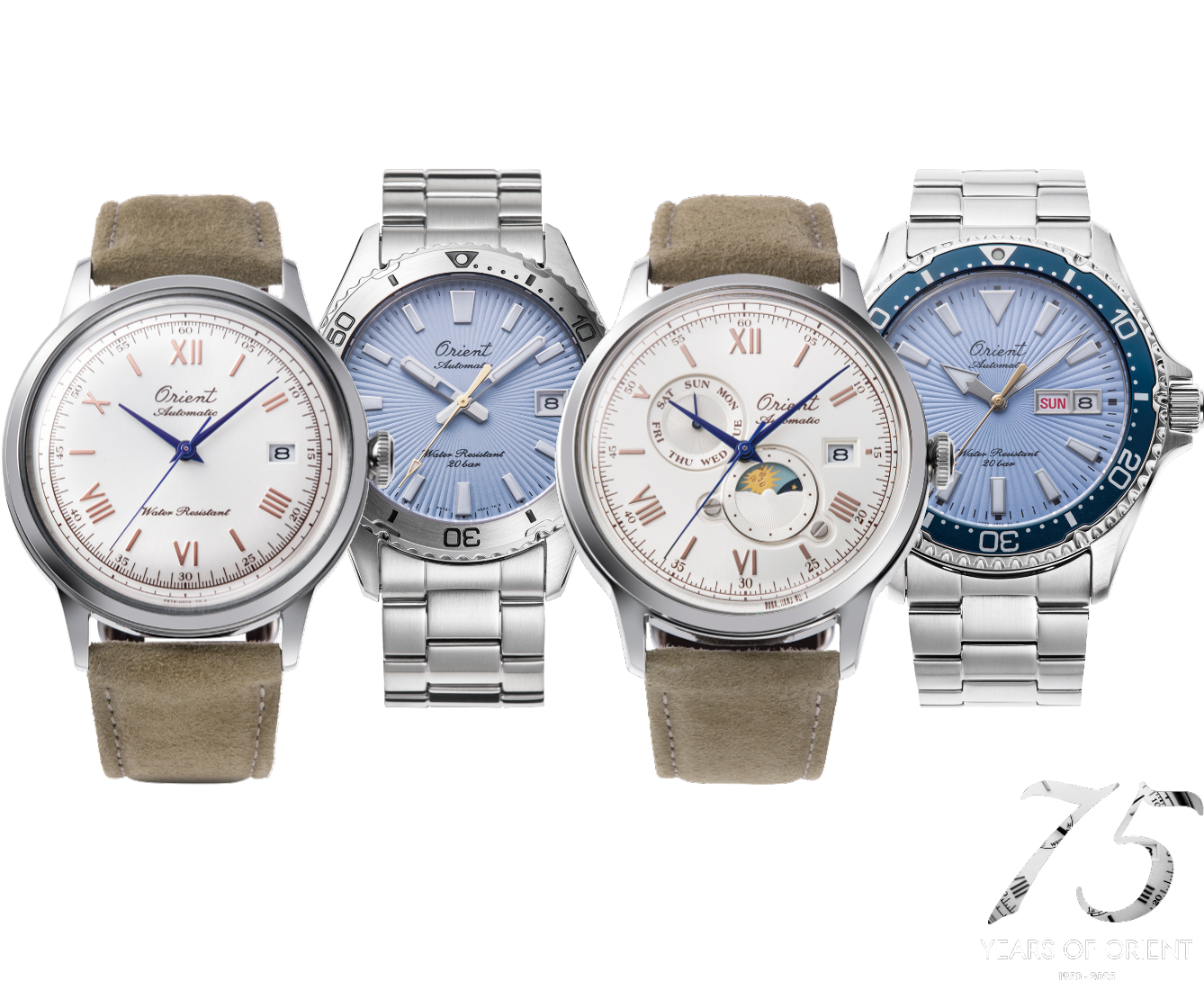 Orient 75th Anniversary Watches