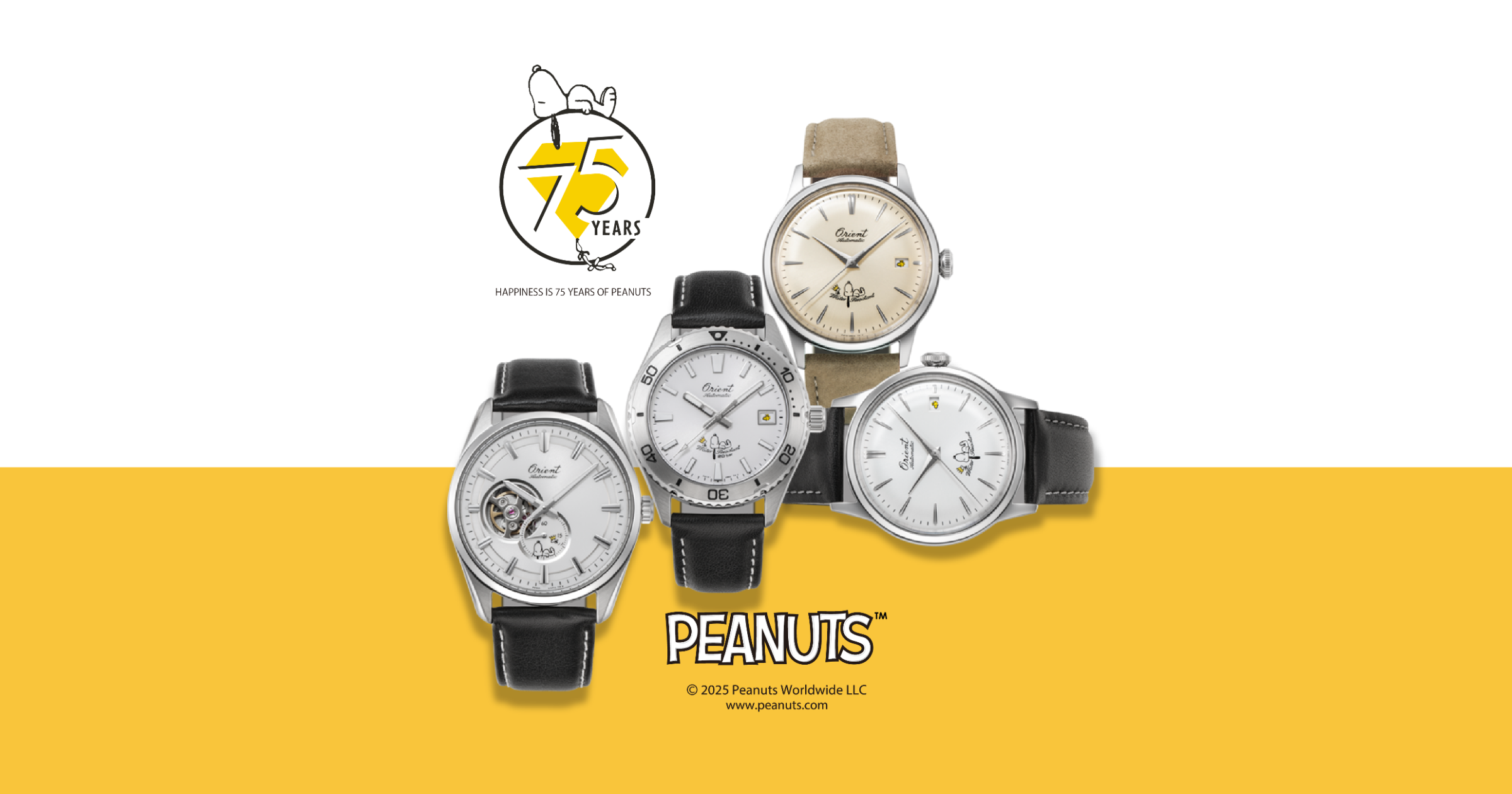 Orient | Orient & Peanuts™ Collection | Orient Watches UK