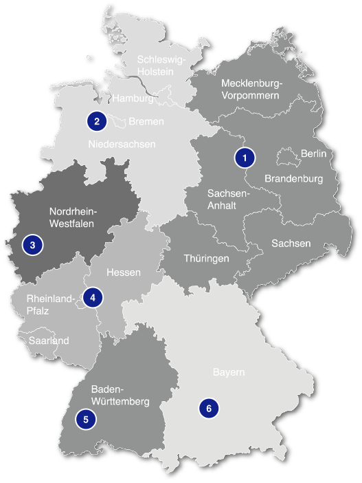 Map of Germany