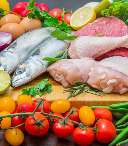 Protein and fresh products